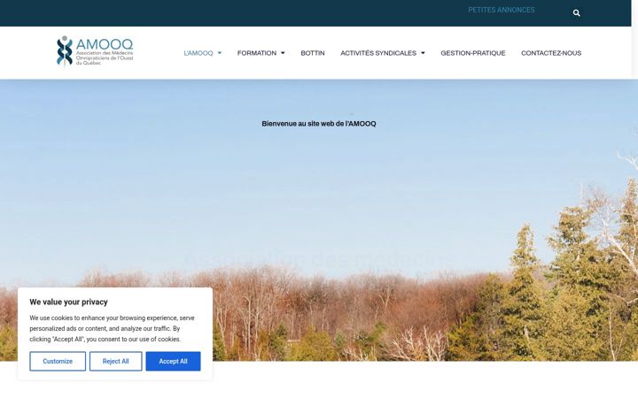 Екранна снимка на amooq.ca