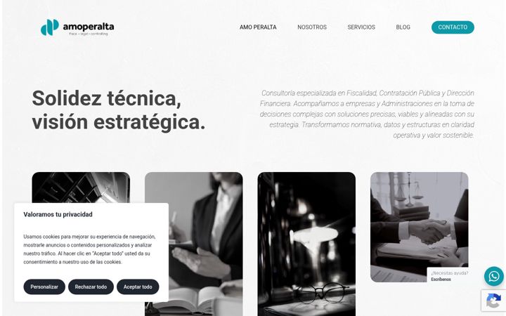 Ekrānuzņēmums no amoperalta.com