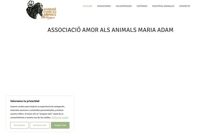 Zrzut ekranu amoralsanimals.org