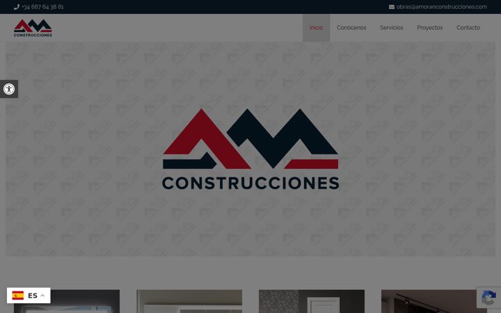 Zrzut ekranu amoranconstrucciones.es