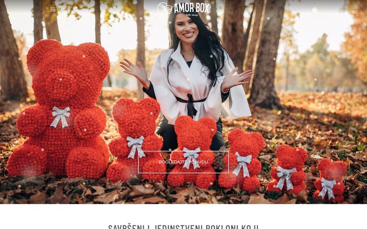 Screenshot of amorbox.rs