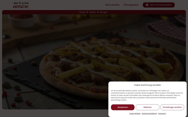 Screenshot of amore-weeze.de
