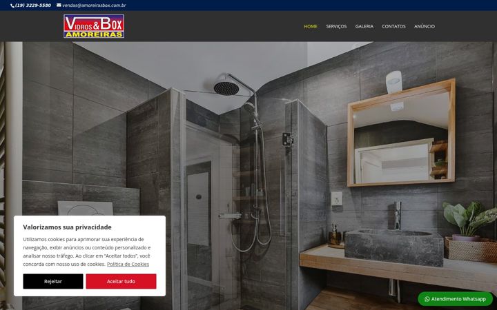 Screenshot of amoreirasbox.com.br
