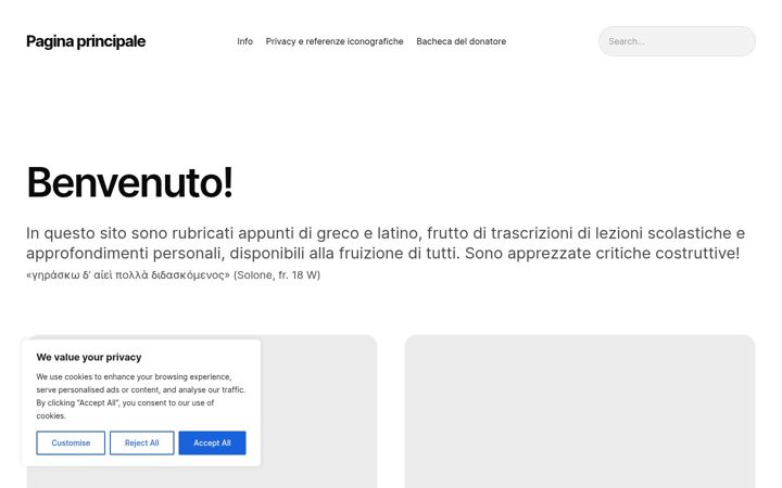 Screenshot of amoreplatonico22.com