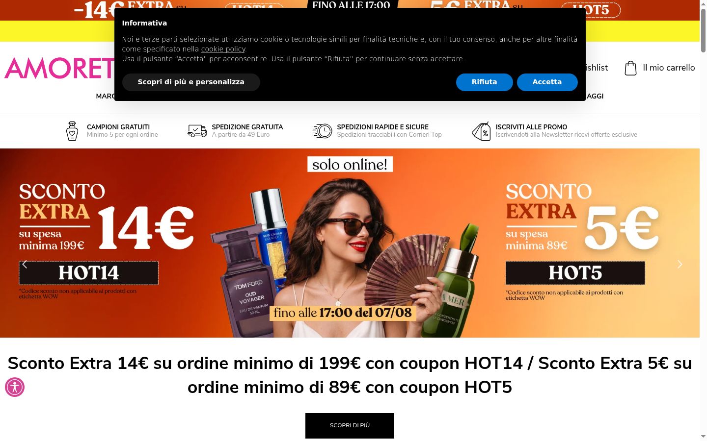 Zrzut ekranu banera zgody wyświetlanego przed jakąkolwiek interakcją