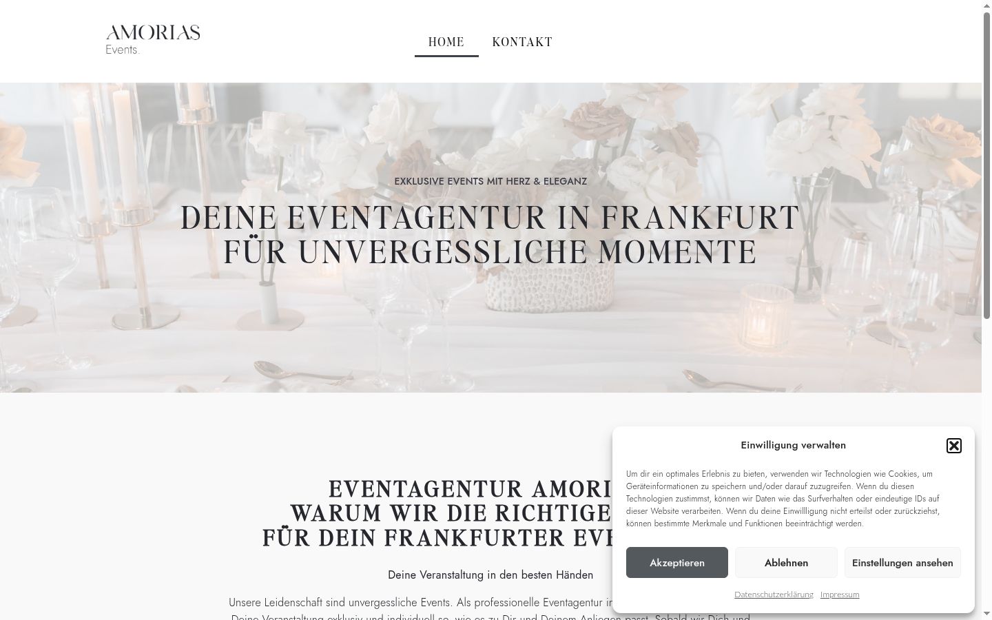 Screenshot tal-banner tal-kunsens muri qabel kwalunkwe interazzjoni