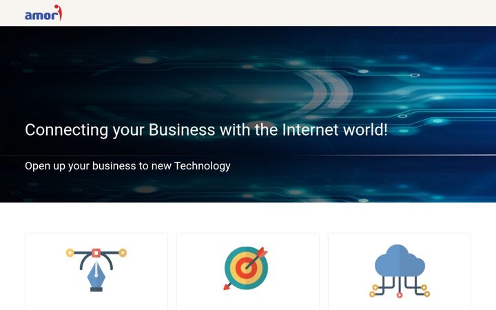 Screenshot of amoriltd.co.uk