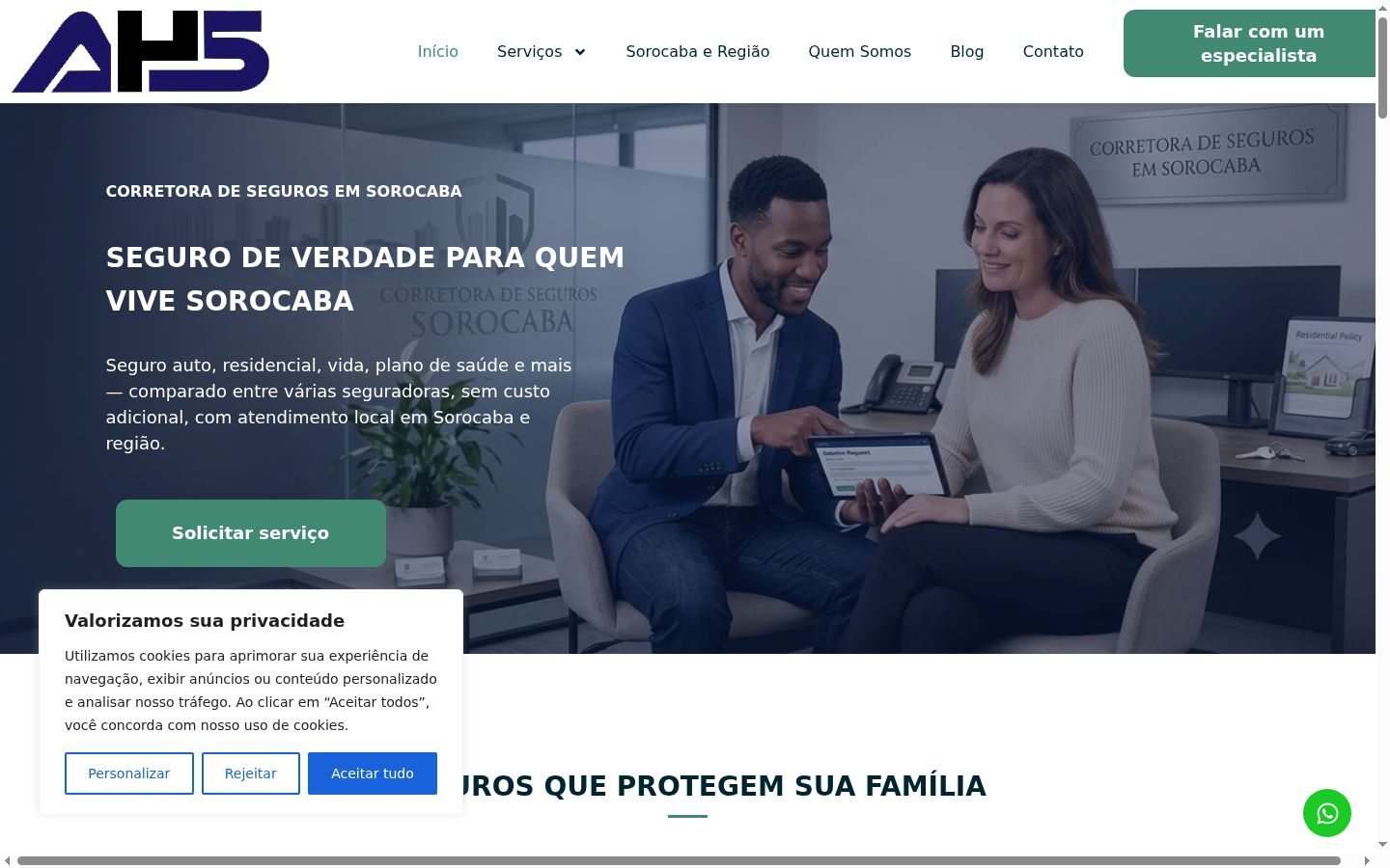 Ekrānuzņēmums ar piekrišanas baneri, kas tika rādīts pirms jebkādas mijiedarbības