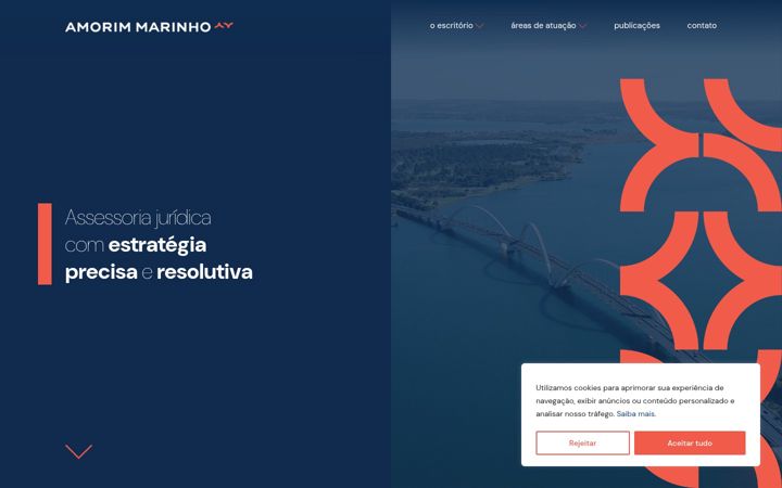 Screenshot of amorimmarinho.com