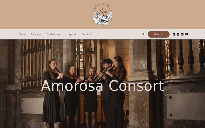 Zrzut ekranu amorosaconsort.nl