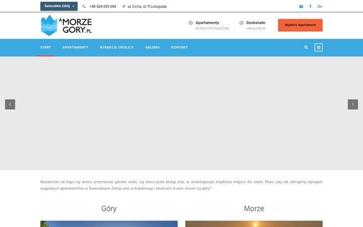 Snímek obrazovky amorzegory.pl