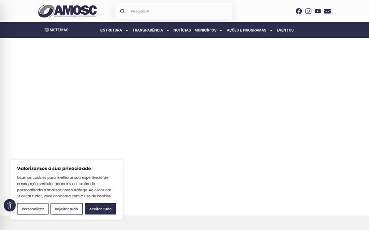 Screenshot του amosc.org.br