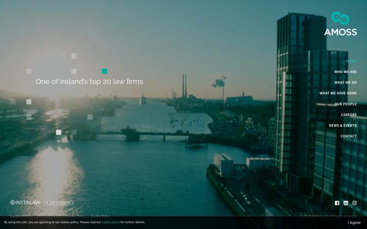 Screenshot of amoss.ie