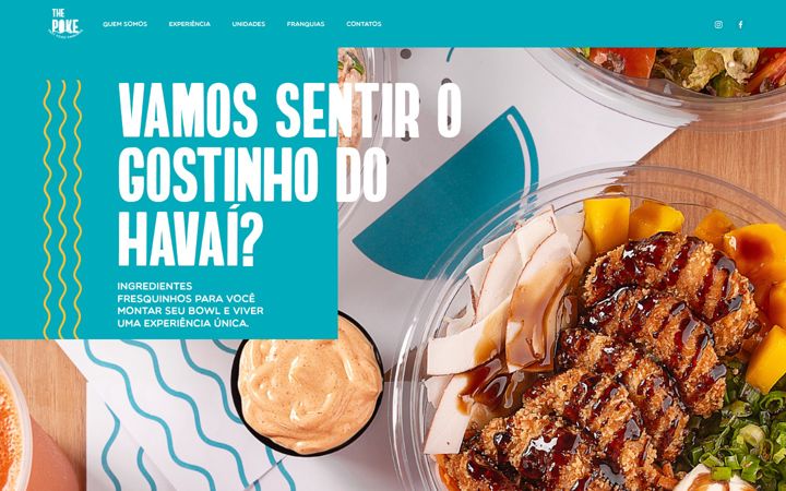 Screenshot of amothepoke.com.br