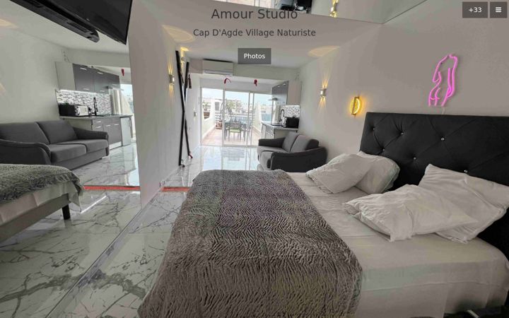 Screenshot of amour-studio.fr