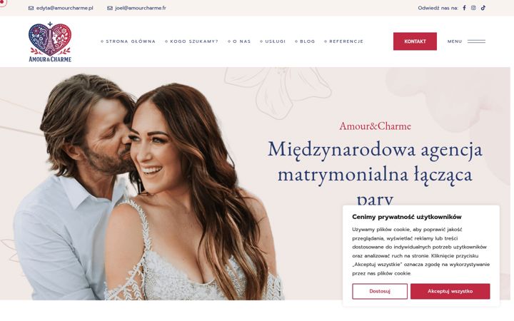 Screenshot of amourcharme.pl