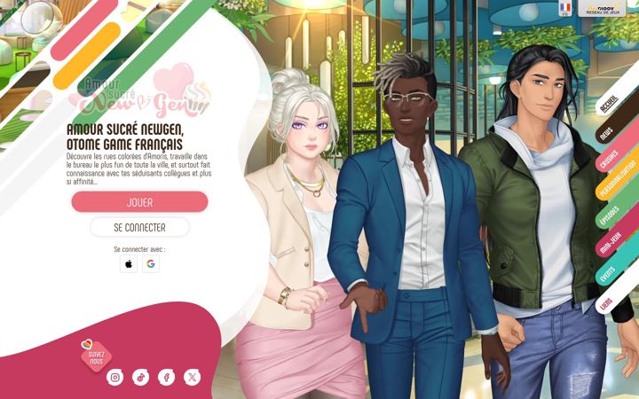 Screenshot of amoursucre-newgen.com