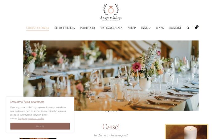 Screenshot of amozewkolorze.pl