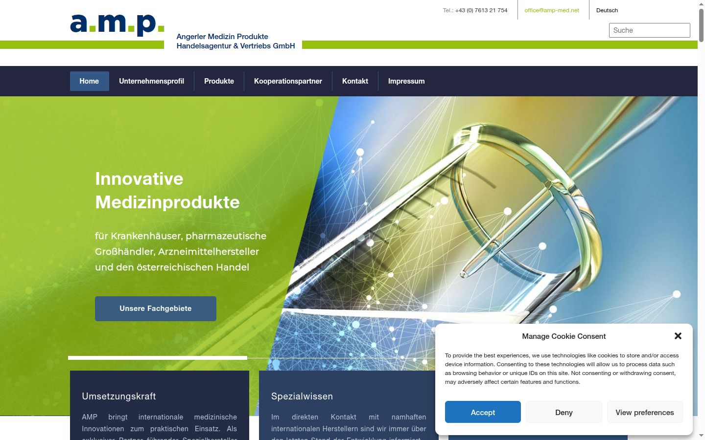 Screenshot tal-banner tal-kunsens muri qabel kwalunkwe interazzjoni