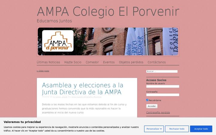 Screenshot von ampaelporvenir.es