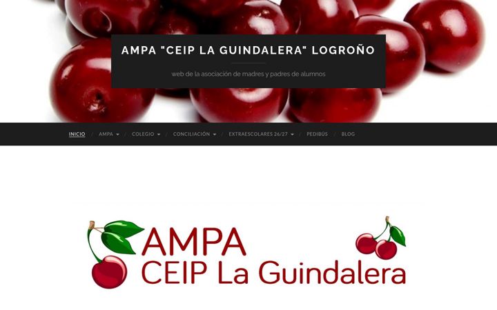 Screenshot von ampaguindalera.es