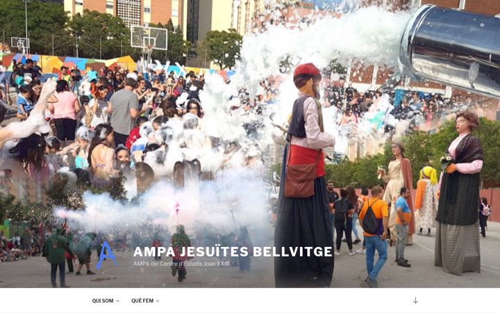 Zrzut ekranu ampajesuitesbellvitge.org