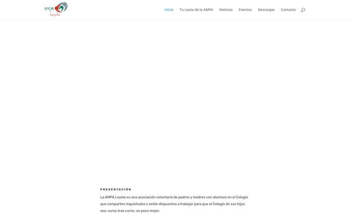 Zrzut ekranu ampaloyola.org