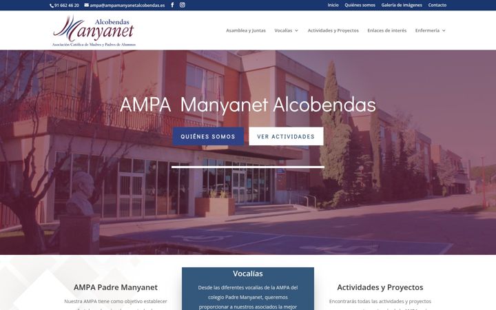 Screenshot von ampamanyanetalcobendas.es