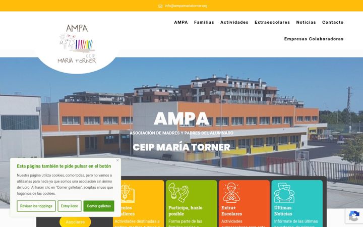 Zrzut ekranu ampamariatorner.org