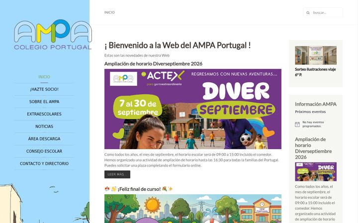 Screenshot of ampaportugal.org