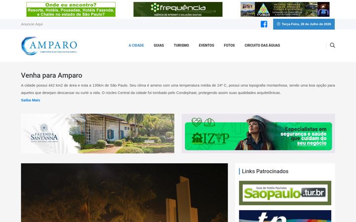 Screenshot του amparo.net.br