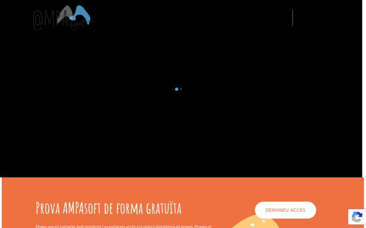 Screenshot of ampasoft.cat
