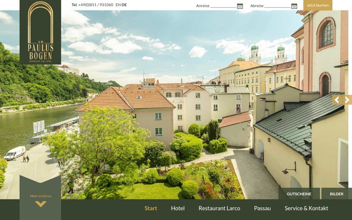 Screenshot of ampaulusbogen.de