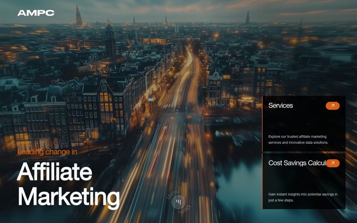 Screenshot of ampcagency.com