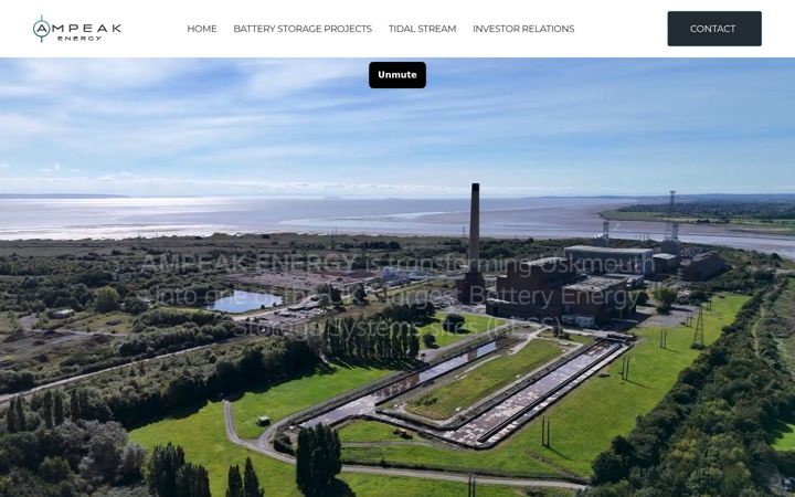 Screenshot of ampeak.energy