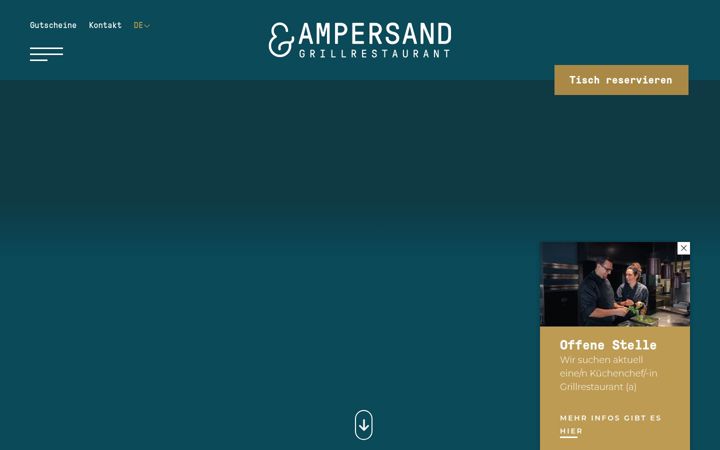 Screenshot of ampersand.lu