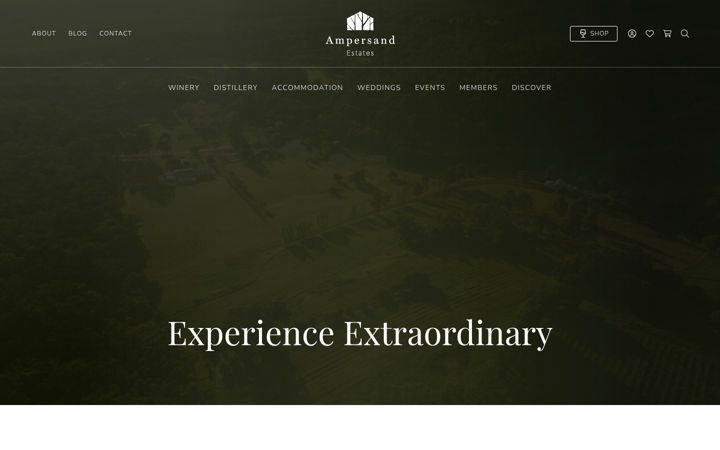 Snímek obrazovky ampersandestates.com.au