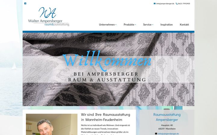 Screenshot of ampersberger.de