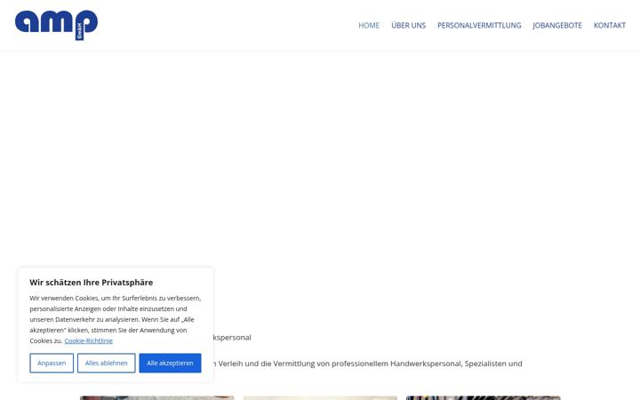 Ekrano kopija ampgmbh.ch