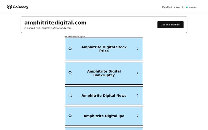 Screenshot of amphitritedigital.com