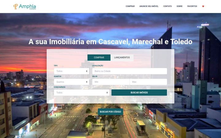 Screenshot του amphla.com.br