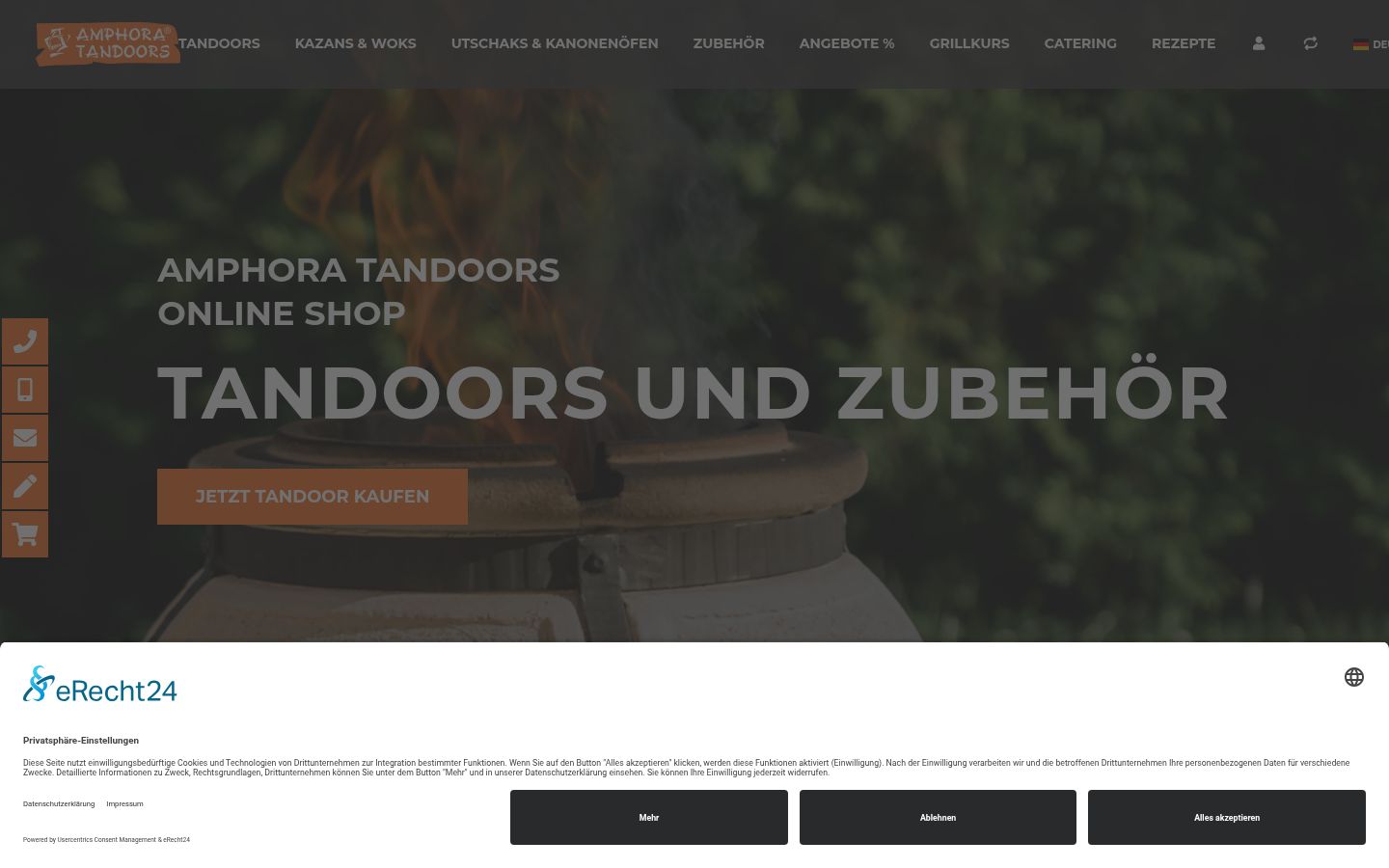 Screenshot van de toestemmingsbanner zoals getoond vóór enige interactie