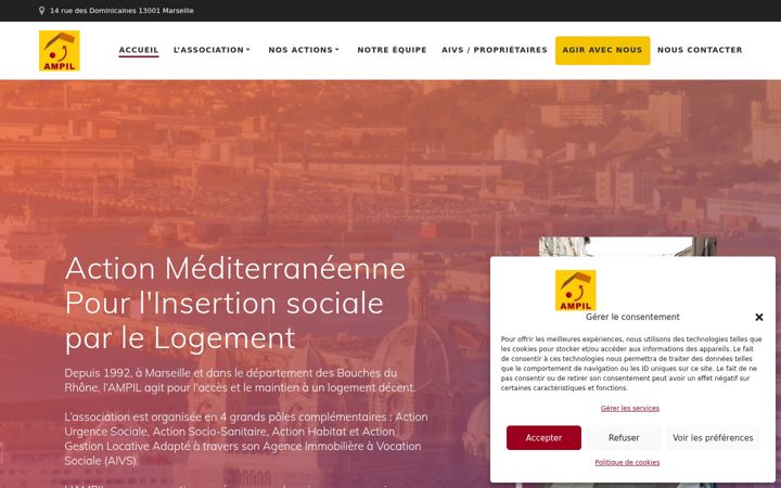 Screenshot of ampil.org
