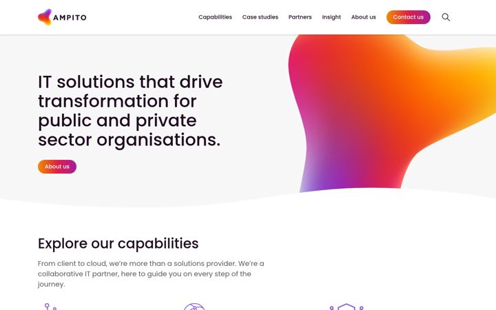 Screenshot of ampito.com