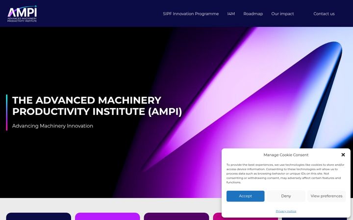 Screenshot of ampiuk.org