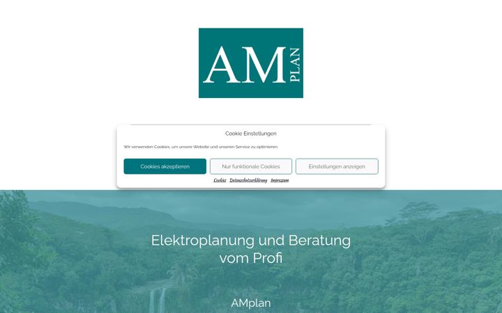 Screenshot of amplan.de