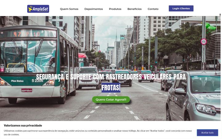 Screenshot του amplasat.com.br