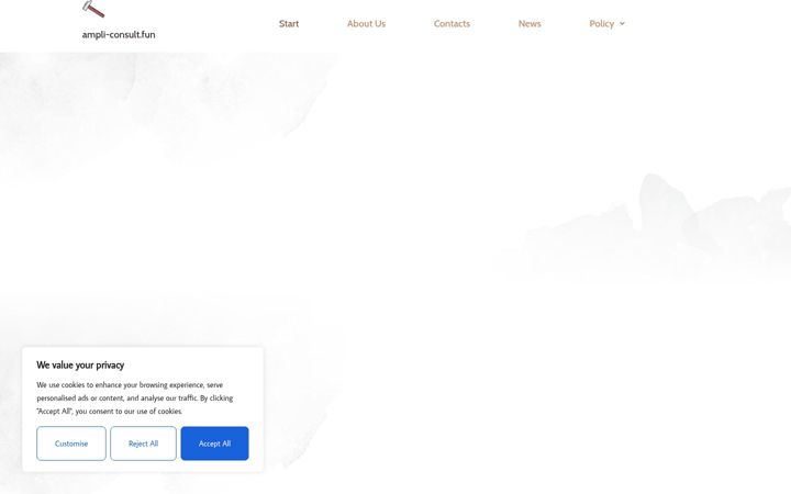 Screenshot of ampli-consult.fun