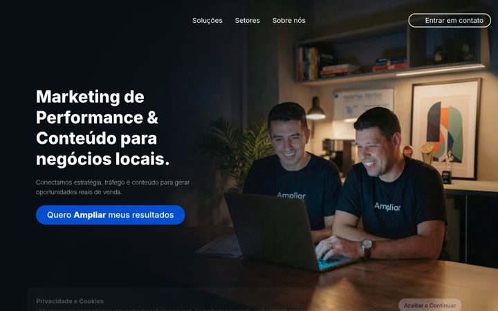 Screenshot of ampliardigital.com