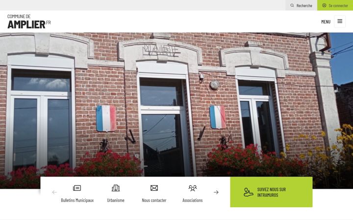 Screenshot of amplier.fr